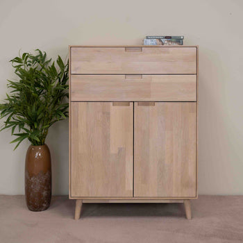NordicStory Sinfonier Chest of drawers in solid oak Escandi 2 Oak.