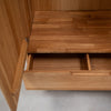 NordicStory Tron solid oak closet for clothes, 135 x 55 x 220 cm.