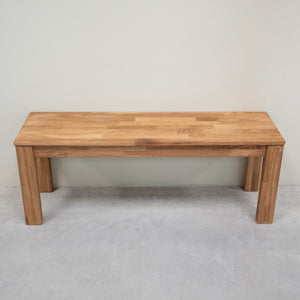 NordicStory Solid oak bench Mauritz 4