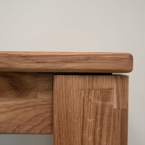 NordicStory Solid oak bench Mauritz 4