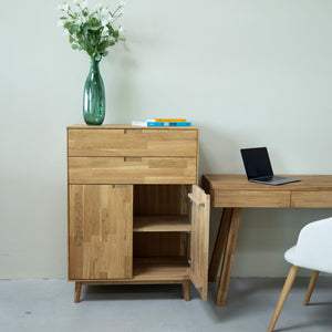 NordicStory Sinfonier Chest of drawers in solid oak Escandi 2 Oak.