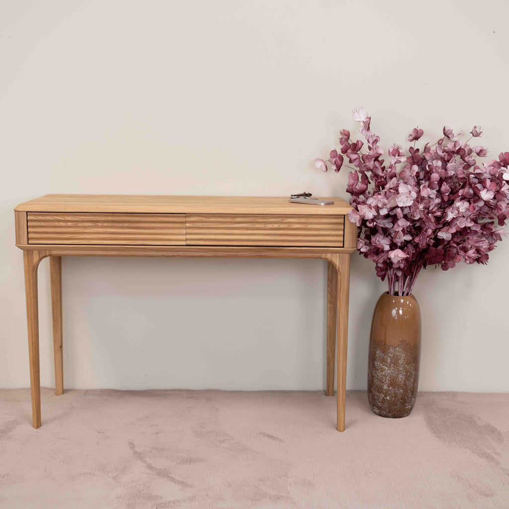 Solid oak dressing table Oxford OakStore RobleStore NordicStory
