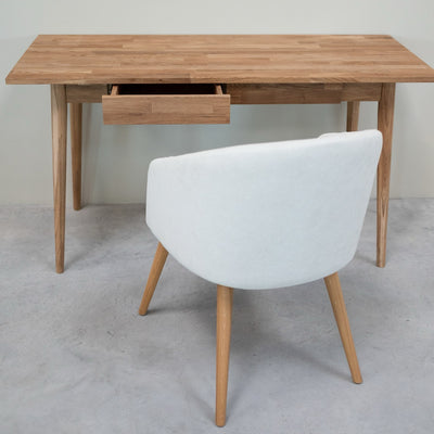 NordicStory Escandi 1 desk in solid oak 140 x 60 x 75 cm.
