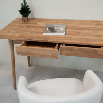NordicStory Escandi 1 desk in solid oak 140 x 60 x 75 cm.
