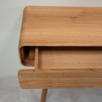 NordicStory Console dresser in solid oak Geneva, 110 x 35 x 80 cm.
