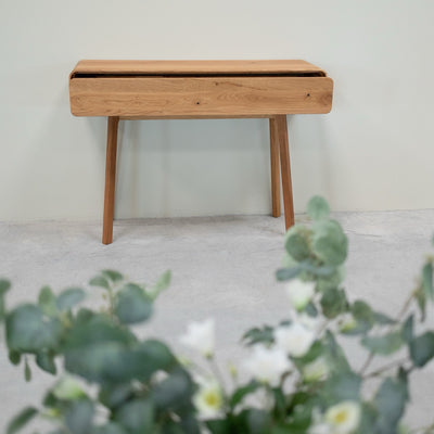 NordicStory Console dresser in solid oak Geneva, 110 x 35 x 80 cm.
