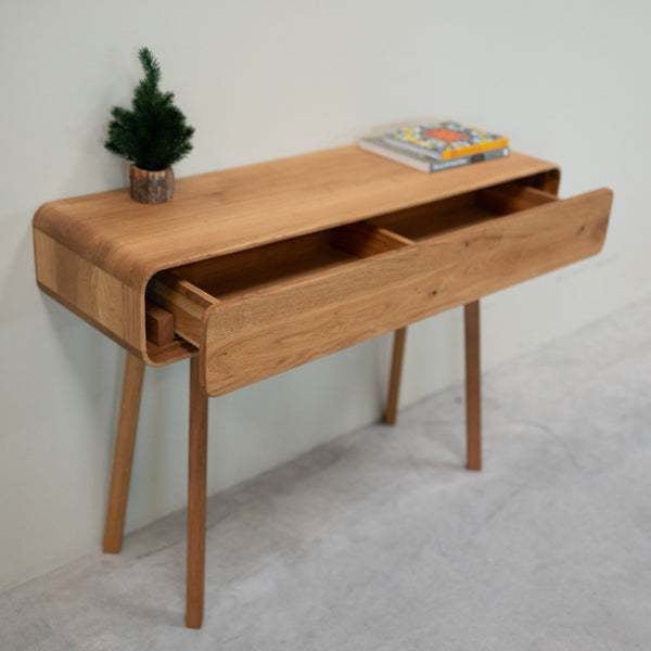 NordicStory Console dresser in solid oak Geneva, 110 x 35 x 80 cm.