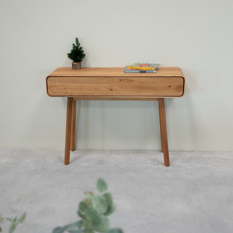 NordicStory Console dresser in solid oak Geneva, 110 x 35 x 80 cm.