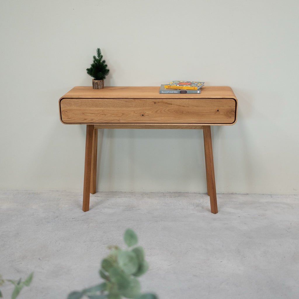 NordicStory Console dresser in solid oak Geneva, 110 x 35 x 80 cm.