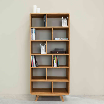 Oak.Store solid wood bookcase bookshelf