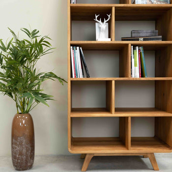 Oak.Store solid wood bookcase bookshelf