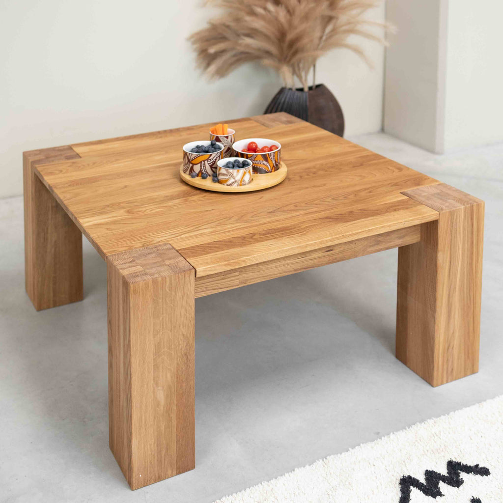 NordicStory Solid oak coffee table
