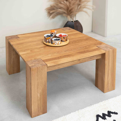 NordicStory Solid oak coffee table
