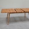 NordicStory Extending dining table in solid oak wood Geneva
