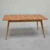 NordicStory Extending dining table in solid oak wood Geneva