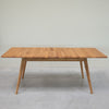 NordicStory Extending dining table in solid oak wood Geneva