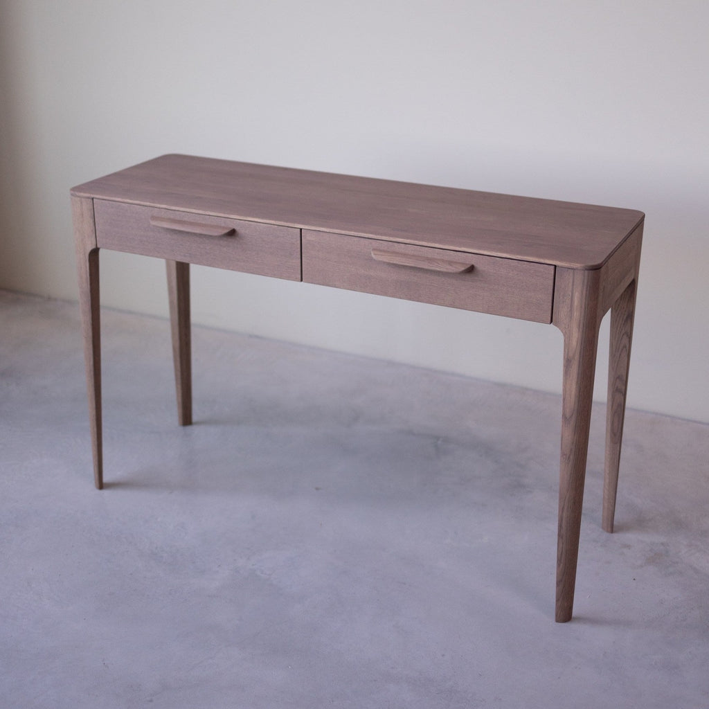 NordicStory Solid oak dressing table desk