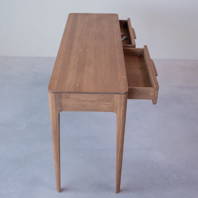 NordicStory Solid oak dressing table desk