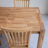 NordicStory Lorna solid oak extending dining table Lorna
