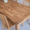 NordicStory Lorna solid oak extending dining table Lorna