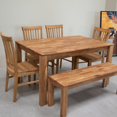 NordicStory Dining table in solid oak wood