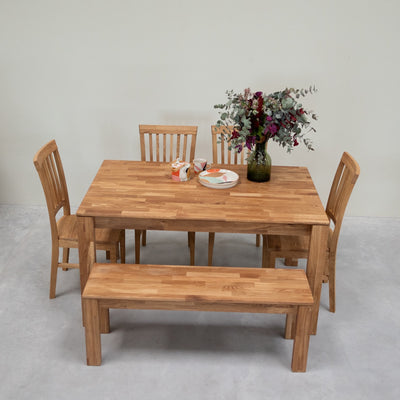 NordicStory Dining table in solid oak wood