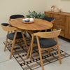 NordicStory Extending dining table in solid oak Carmen Roble.Store