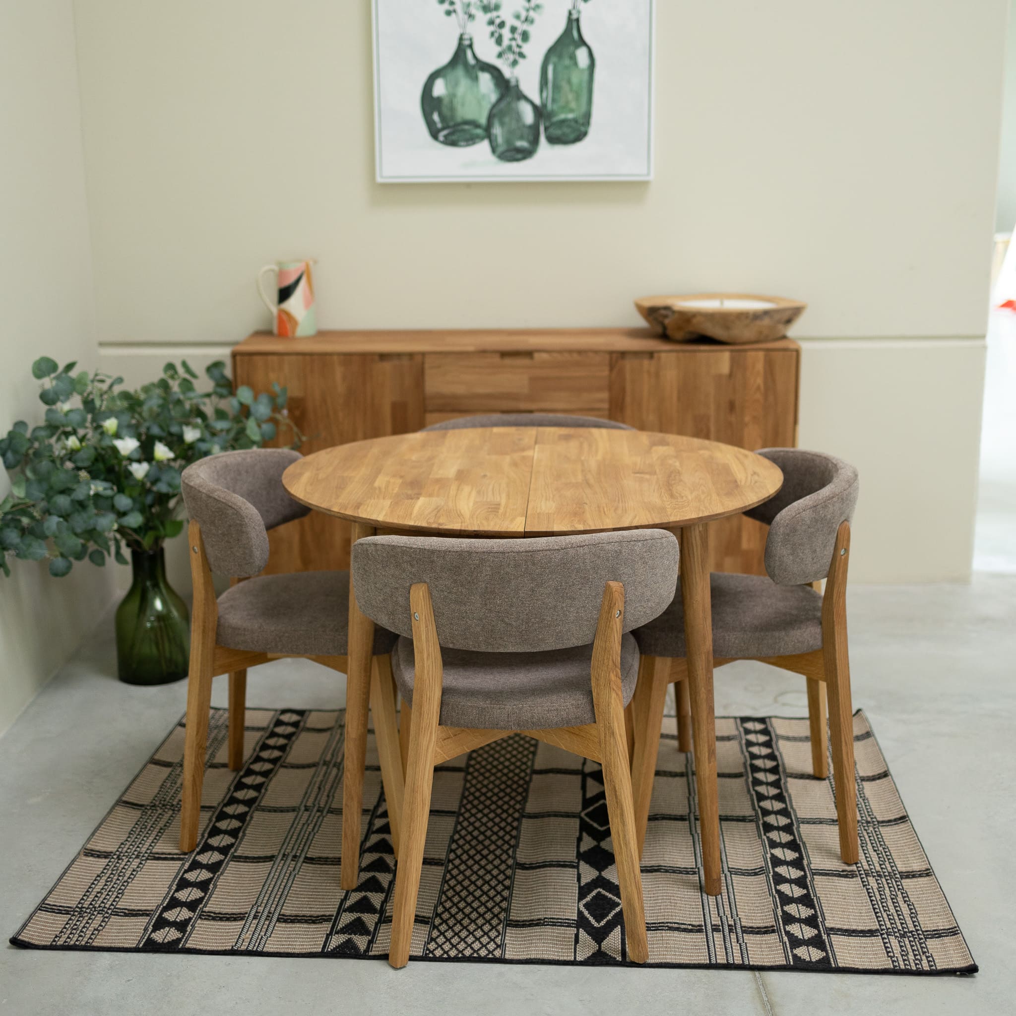 Natural color dining chairs clearance