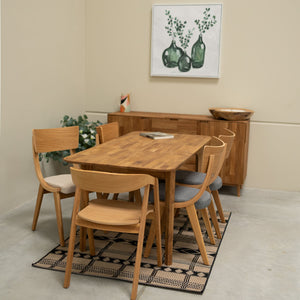 NordicStory Extending dining table in solid oak wood France Roble.Store
