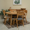 NordicStory Extending dining table made of solid sustainable oak Roble.Store