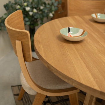 NordicStory Extending dining table made of solid sustainable oak Roble.Store