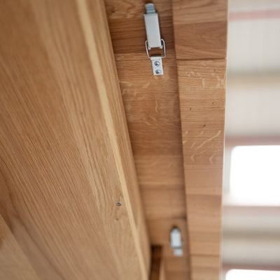 NordicStory Extending dining table in solid oak Bremen, 160-250 x 90 x 75 cm.