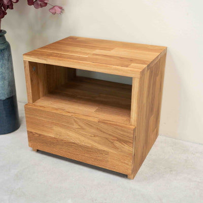 Roble.Store Bedside table in solid oak wood
