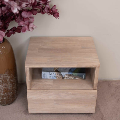 Roble.Store Bedside table in solid oak wood