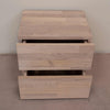NordicStory Bedside table in solid sustainable oak wood