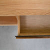 NordicStory TV stand in solid oak Bremen, 160 x 42 x 50 cm.