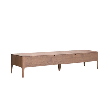 NordicStory TV stand in solid oak wood