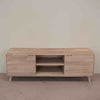 NordicStory TV stand made of solid oak sustainable wood