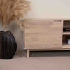 NordicStory TV stand made of solid oak sustainable wood