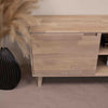 NordicStory TV stand made of solid oak sustainable wood