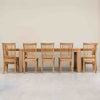 NordicStory Set of 2 Solid Oak Dining Chairs PROVANCE Oak.Store