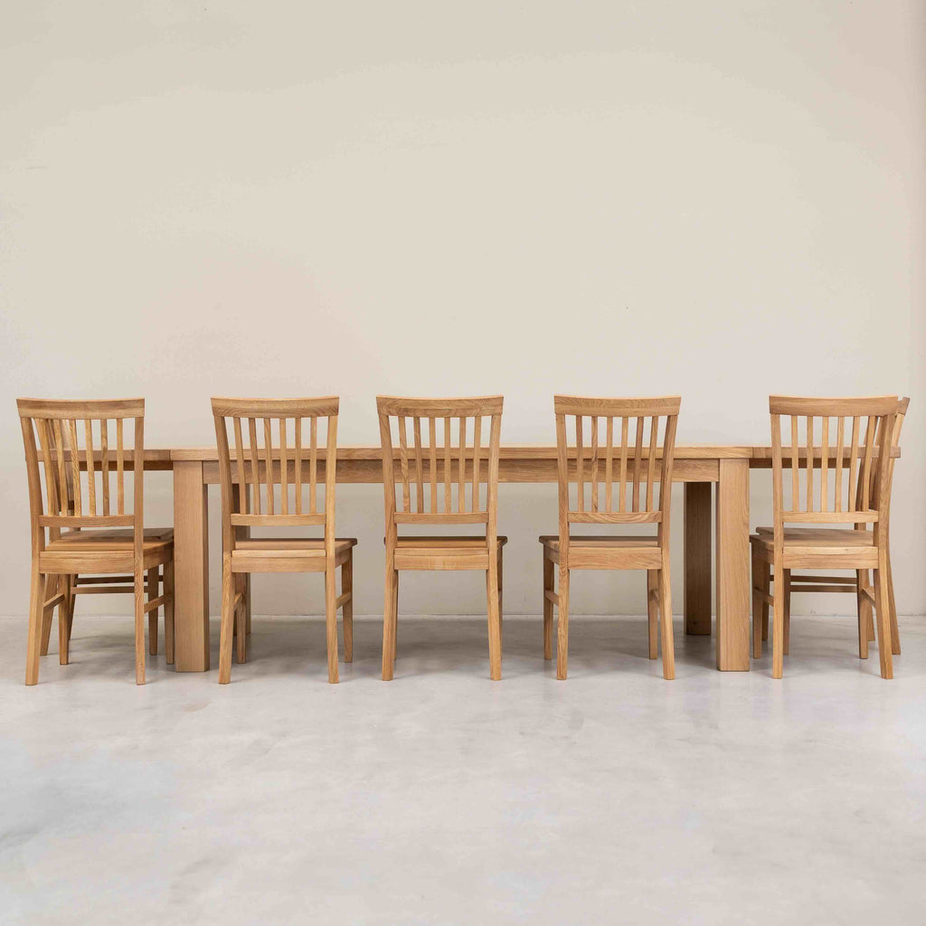 NordicStory Set of 2 Solid Oak Dining Chairs PROVANCE Oak.Store