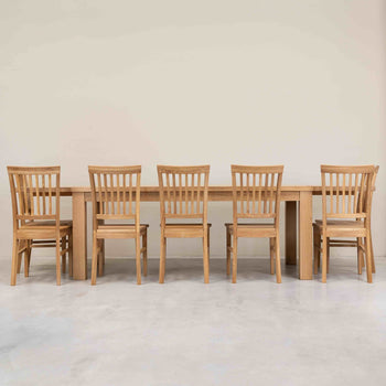 NordicStory Set of 2 Solid Oak Dining Chairs PROVANCE Oak.Store