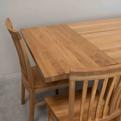 NordicStory Set of 2 Solid Oak Dining Chairs PROVANCE Oak.Store