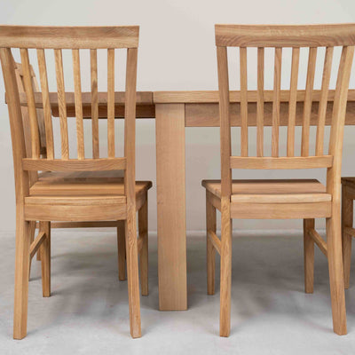 NordicStory Set of 2 Solid Oak Dining Chairs PROVANCE Oak.Store