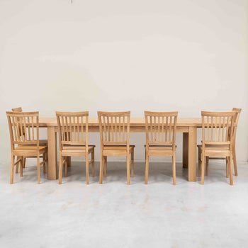 NordicStory Set of 2 Solid Oak Dining Chairs PROVANCE Oak.Store