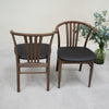 VESKOR Pack of 2 or 4 Solid Oak Dining Chairs Dagmar