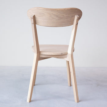 NordicStory Solid Oak Wood Dining Chairs, Dining Chairs