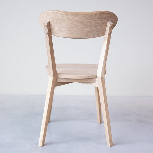 NordicStory Set Escandi 3 solid wood table and two chairs ISKU