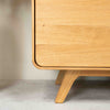 Oak.Store oak solid wood display cabinet oak